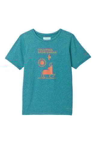 T-shirt regular Tech Trail™ - Bleu canard
