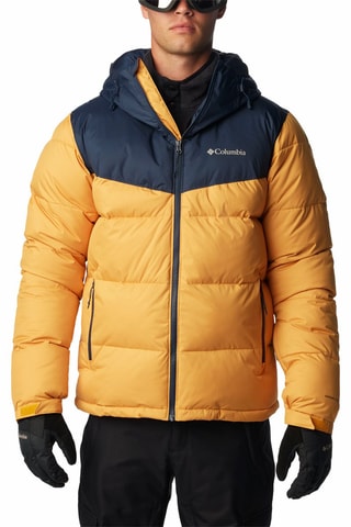 Doudoune à capuche Iceline Ridge™ - Jaune et bleu marine