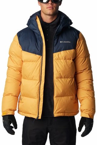 Doudoune à capuche Iceline Ridge™ - Jaune et bleu marine
