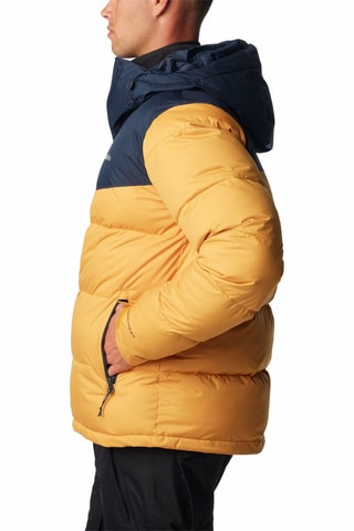 Doudoune à capuche Iceline Ridge™ - Jaune et bleu marine