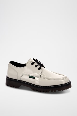Derbies em couro Kick Decklow - Branco