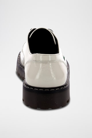 Derbies em couro Kick Decklow - Branco