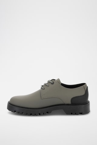 Derbies em couro Kick Deckdear - Castanho