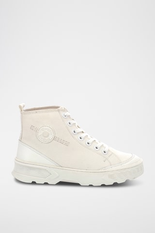 Ténis subidos com plataforma Kick Way - Branco