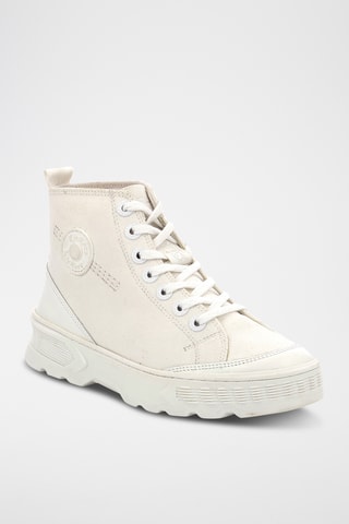 Ténis subidos com plataforma Kick Way - Branco