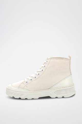 Ténis subidos com plataforma Kick Way - Branco