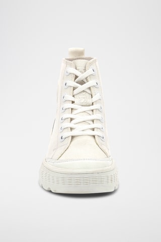 Ténis subidos com plataforma Kick Way - Branco