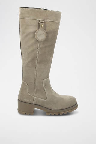 Botas em nobuck Kick Higher - Cinzento