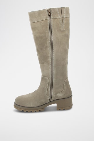 Botas em nobuck Kick Higher - Cinzento