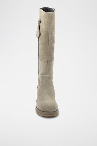 Botas em nobuck Kick Higher - Cinzento
