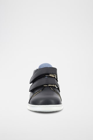 Botinhas em couro Kickbelkro - Azul-marinho