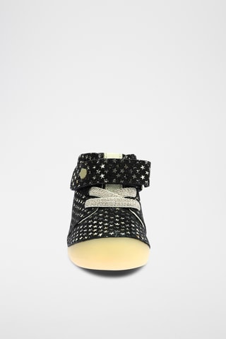 Botinhas em couro Sonizikro - Preto