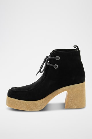 Botins em nobuck Kick Claire - Preto 