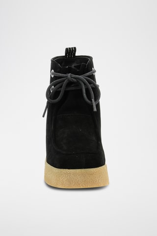 Botins em nobuck Kick Claire - Preto 