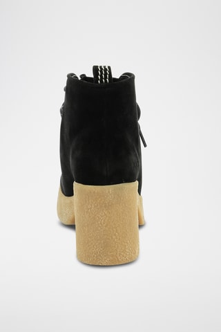 Botins em nobuck Kick Claire - Preto 