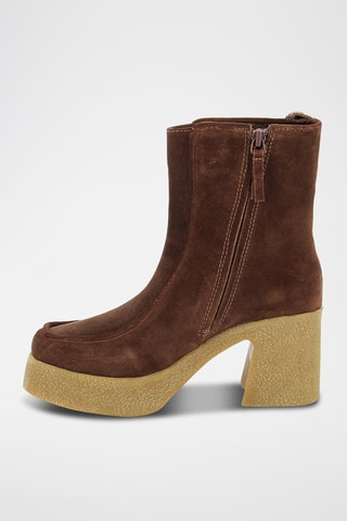 Botins em nobuck Kick Celest - Castanho