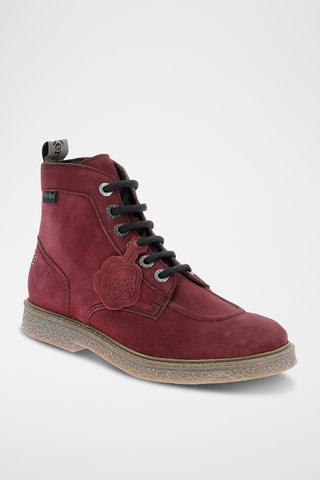 Botins em nobuck Kick Legendary - Vermelho 