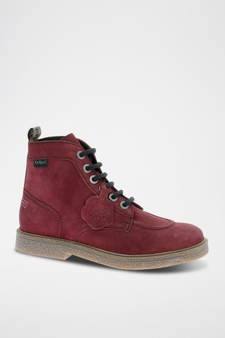 Botins em nobuck Kick Legendary - Vermelho 