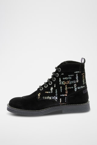 Botins em nobuck Kick Legendary - Preto
