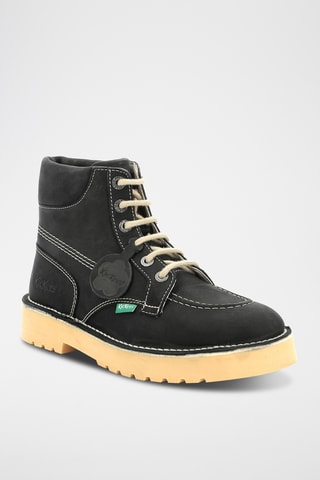 Botins em nobuck Daltrey Hi - Preto