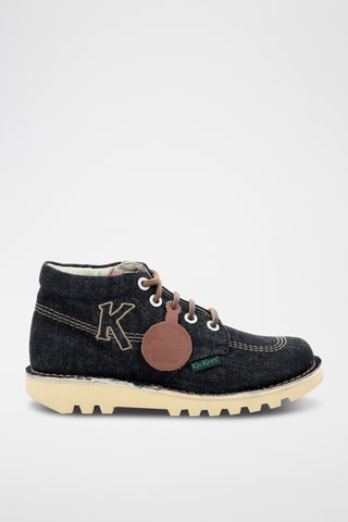 Botins Kick Hi - Preto