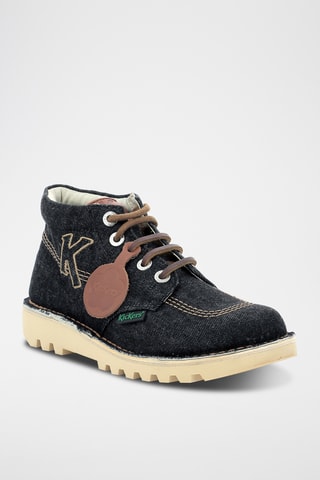Botins Kick Hi - Preto