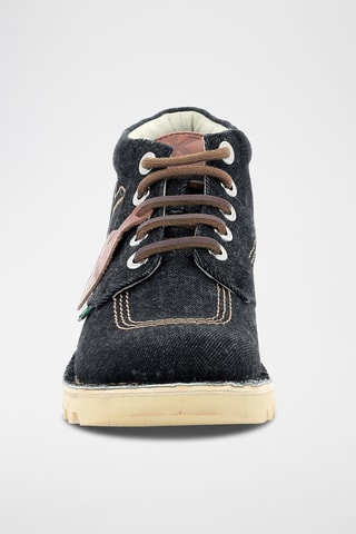 Botins Kick Hi - Preto