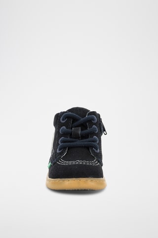 Botinhas em nobuck Kickbubbly - Azul-marinho