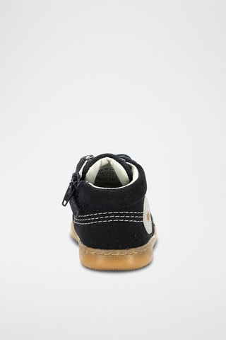 Botinhas em nobuck Kickbubbly - Azul-marinho