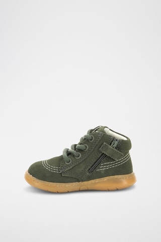 Botinhas em nobuck Kickbubbly - Caqui