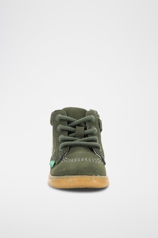 Botinhas em nobuck Kickbubbly - Caqui