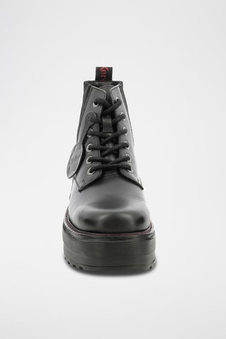Botins em couro Kick Helena - Preto 