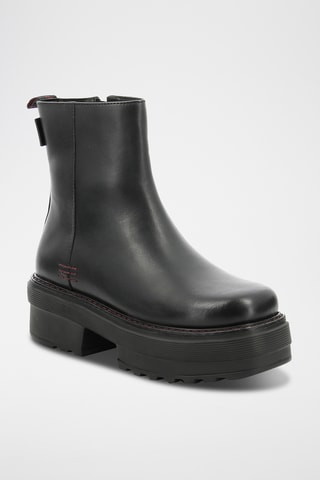 Botins em couro Kick Helga - Preto 