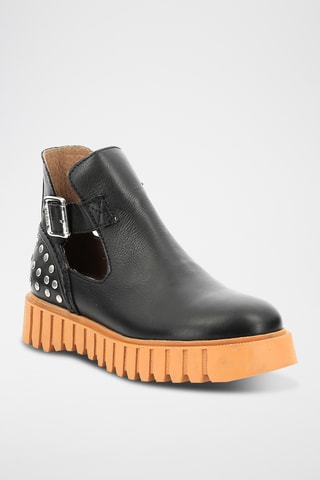 Botins em couro Kick Fantasy - Preto