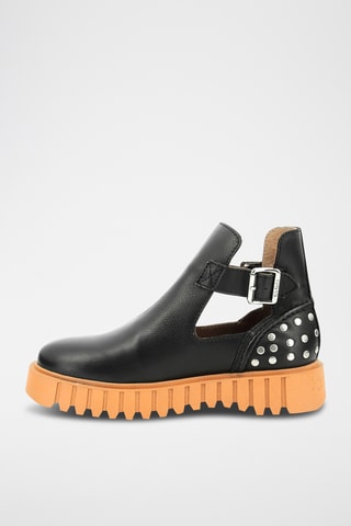 Botins em couro Kick Fantasy - Preto