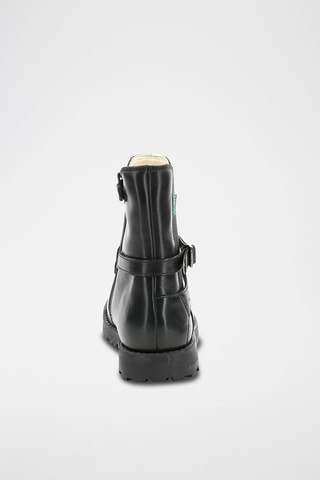 Botins em couro Groozmy - Preto