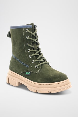 Botinhas em nobuck Kick Goji - Caqui