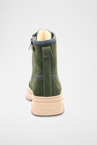 Botinhas em nobuck Kick Goji - Caqui