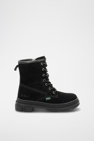 Botinhas em nobuck Kick Goji - Preto