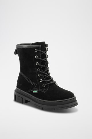 Botinhas em nobuck Kick Goji - Preto