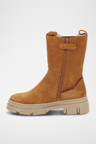 Botins em nobuck Kick Goz - Camel