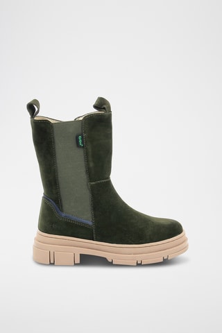 Botins em nobuck Kick Goz - Caqui
