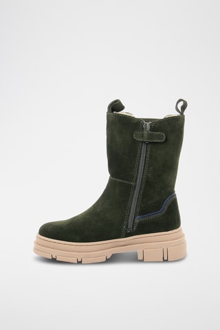 Botins em nobuck Kick Goz - Caqui