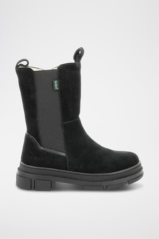 Botins em nobuck Kick Goz - Preto