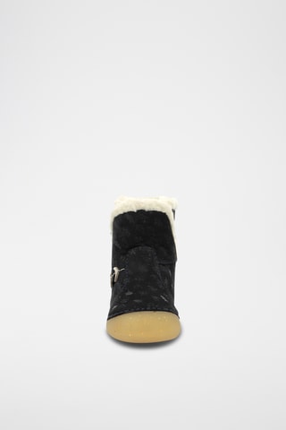 Botins forrados em couro So Windy - Azul-marinho e dourado