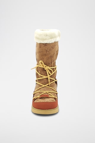 Botins forrados em nobuck Kick Neosnow - Camel