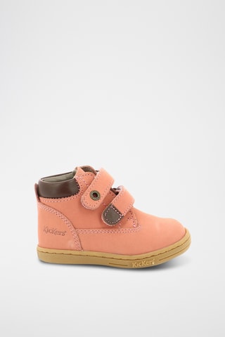 Botinhas em couro Tackeasy - Rosa