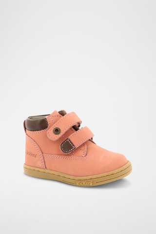 Botinhas em couro Tackeasy - Rosa