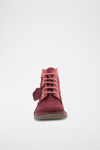 Botins em couro Col - Rosa