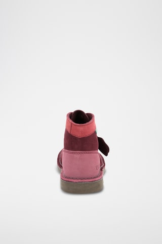 Botins em couro Col - Rosa